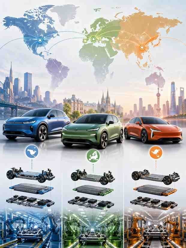 Why Automakers Are Splitting EV Platforms by Region