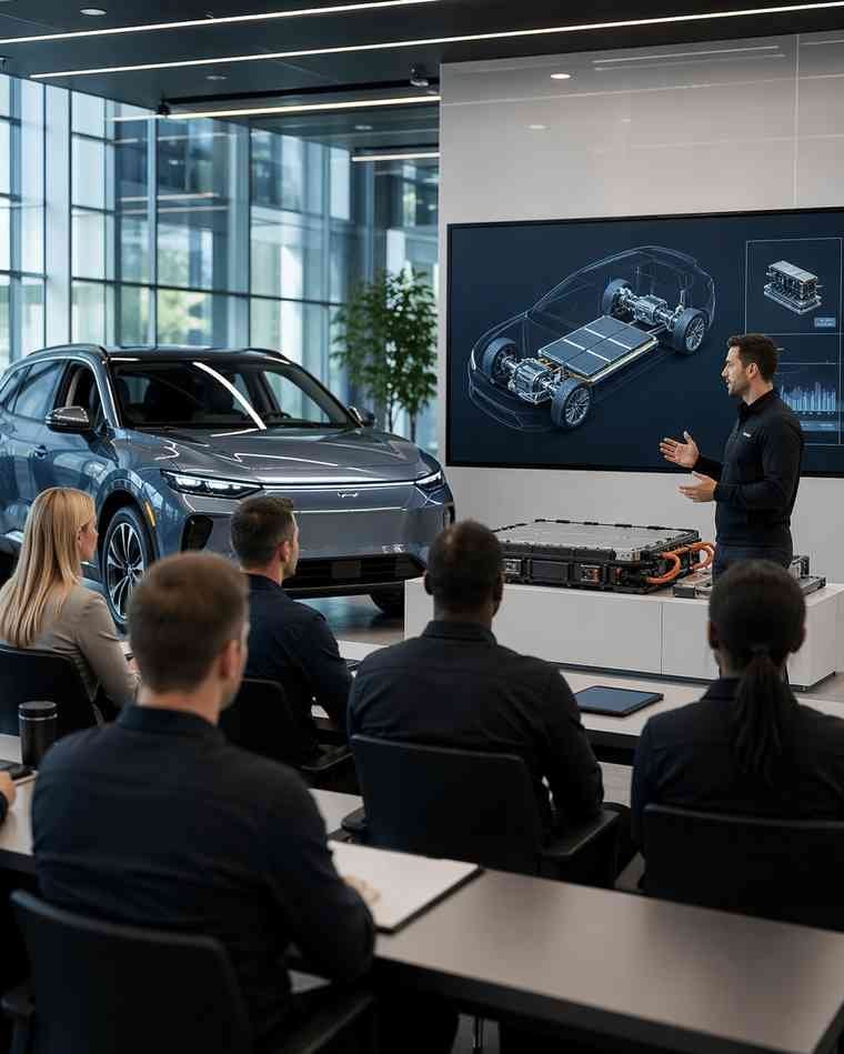 Why Automakers Are Rethinking Dealer Training for EVs