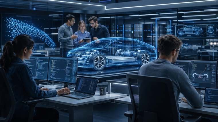 The Next EV War Is Over Software Talent